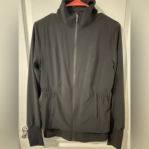 Lululemon size 8 lightweight jacket with waist cinch.